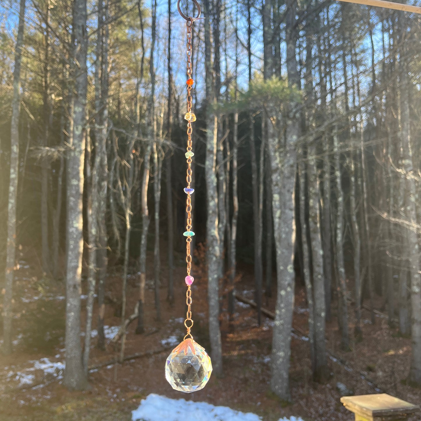 Suncatcher Rainbow Chakra Accessory