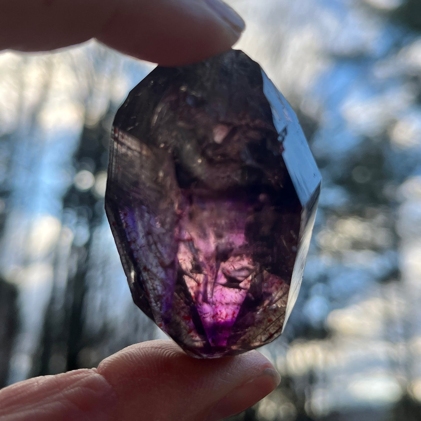 Smoky Amethyst Crystal