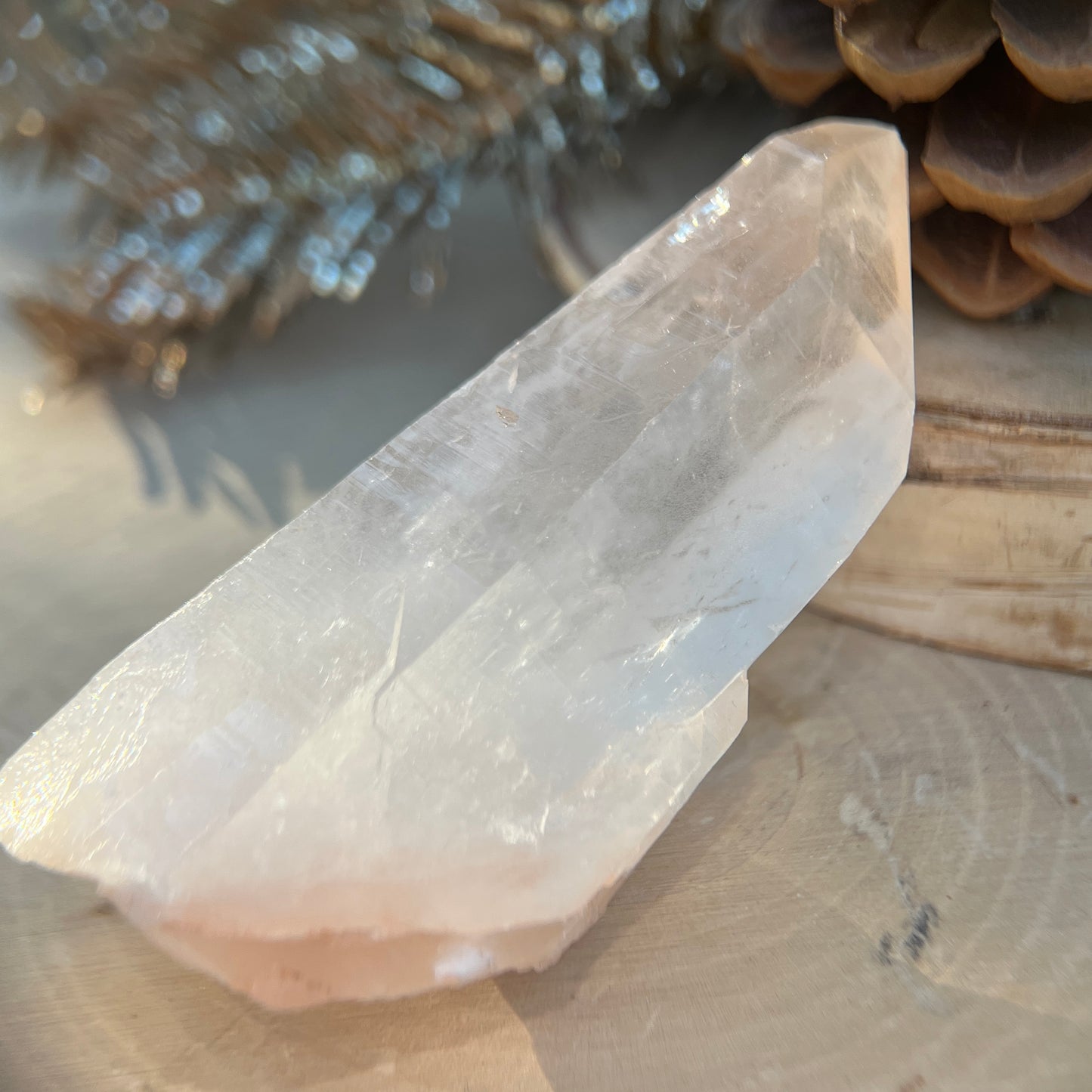 Indigo Energy Lemurian Seed Quartz Crystal