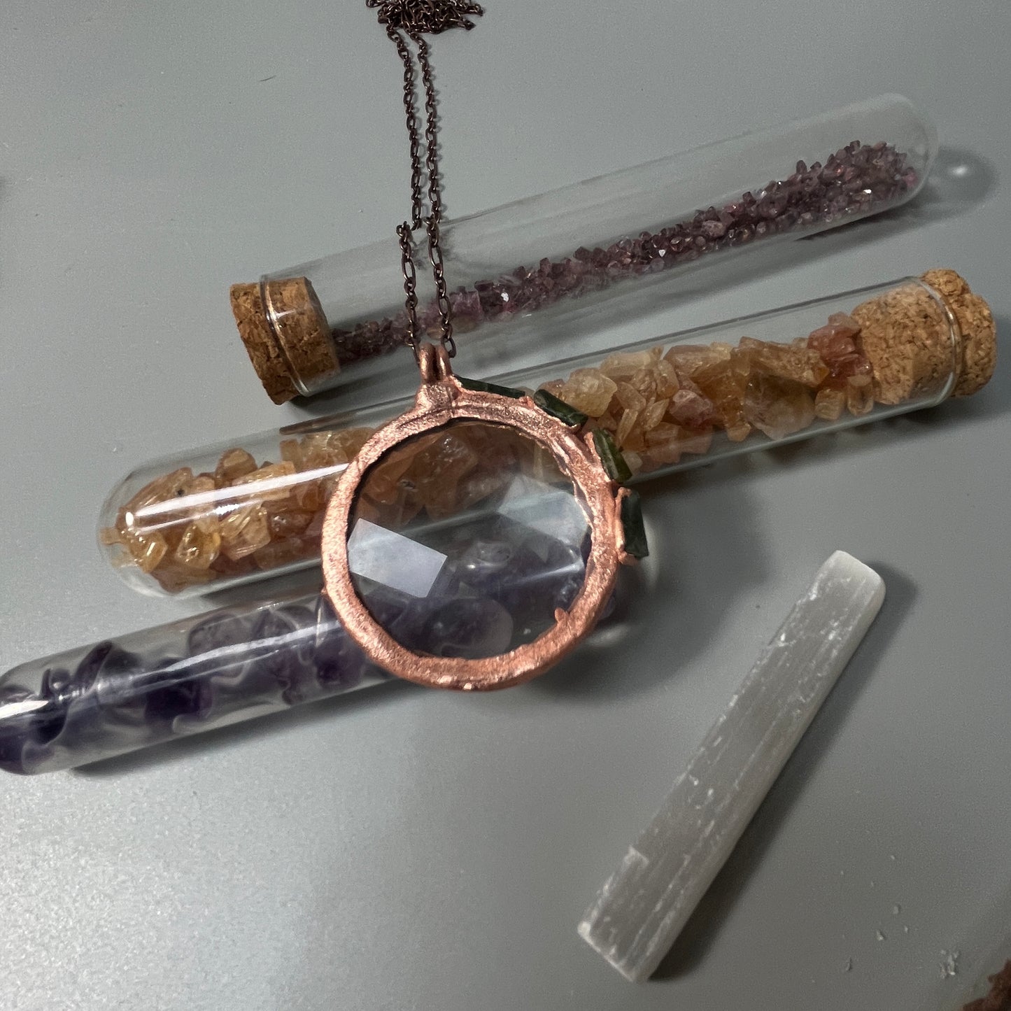 Monocle Tourmaline Necklace