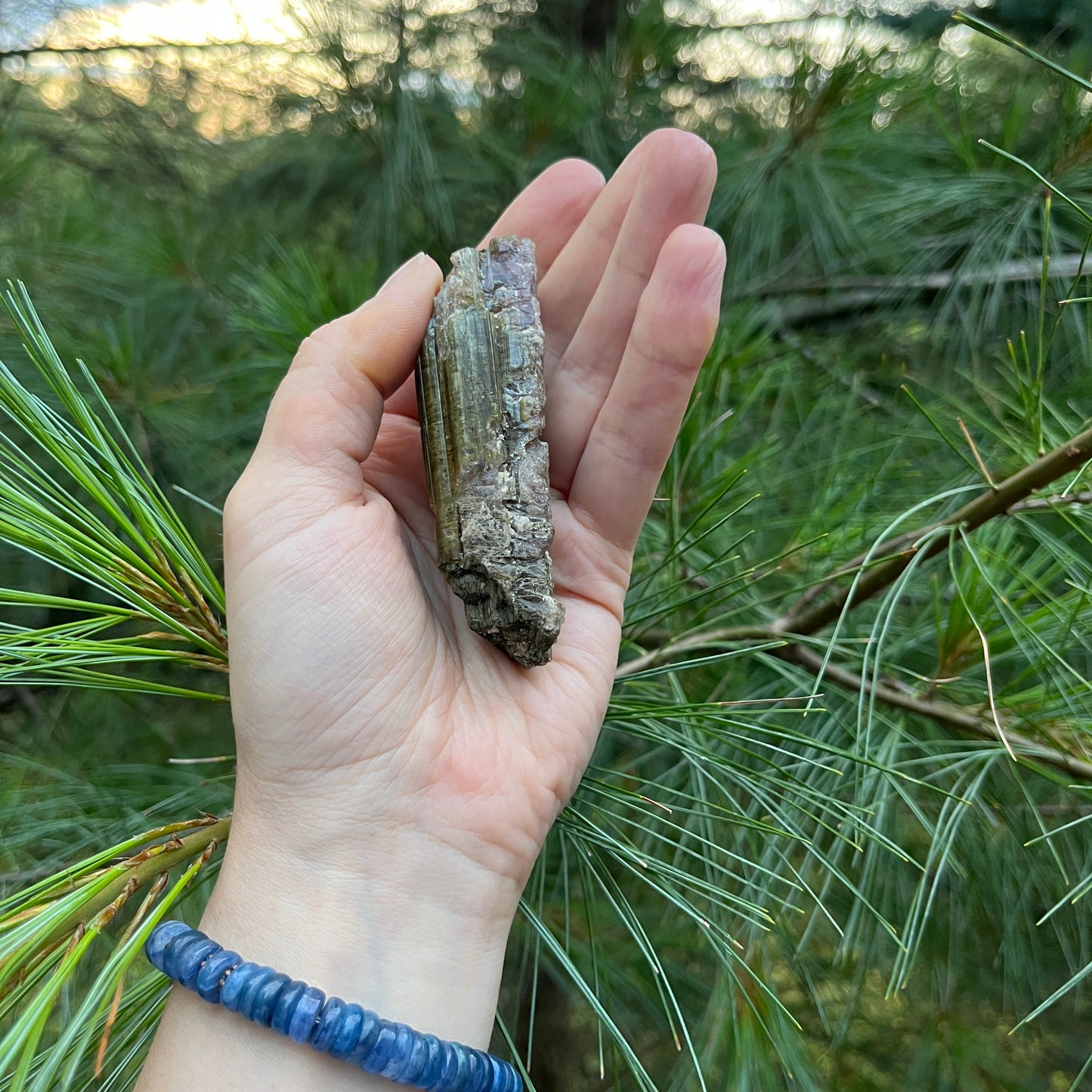 Heart Chakra Watermelon Tourmaline Crystal