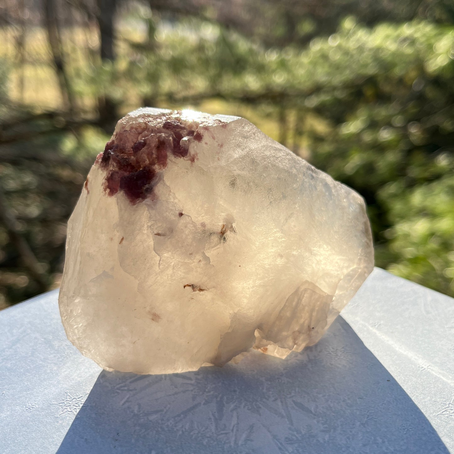 Brazilian Citrine and Lepidolite Specimen