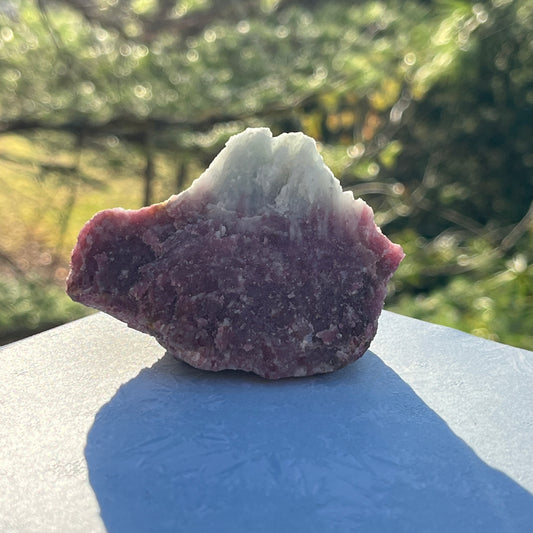 Pink Tourmaline and Albite Crystal