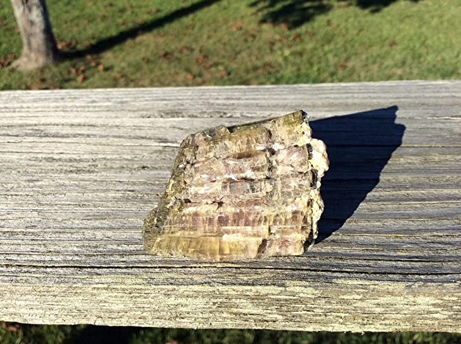 Raw Brazilian Watermelon Tourmaline Crystal