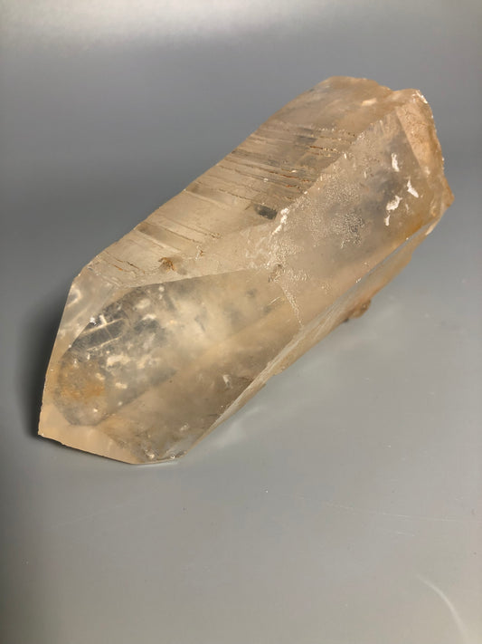 5" Long Lemurian Seed Quartz Clear Laser Point