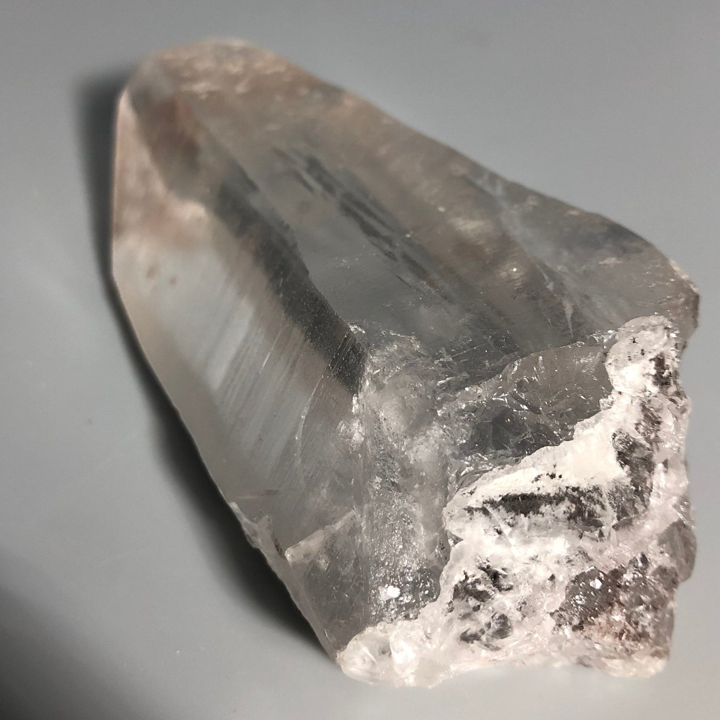 lemurian seed crystal wand clear quartz