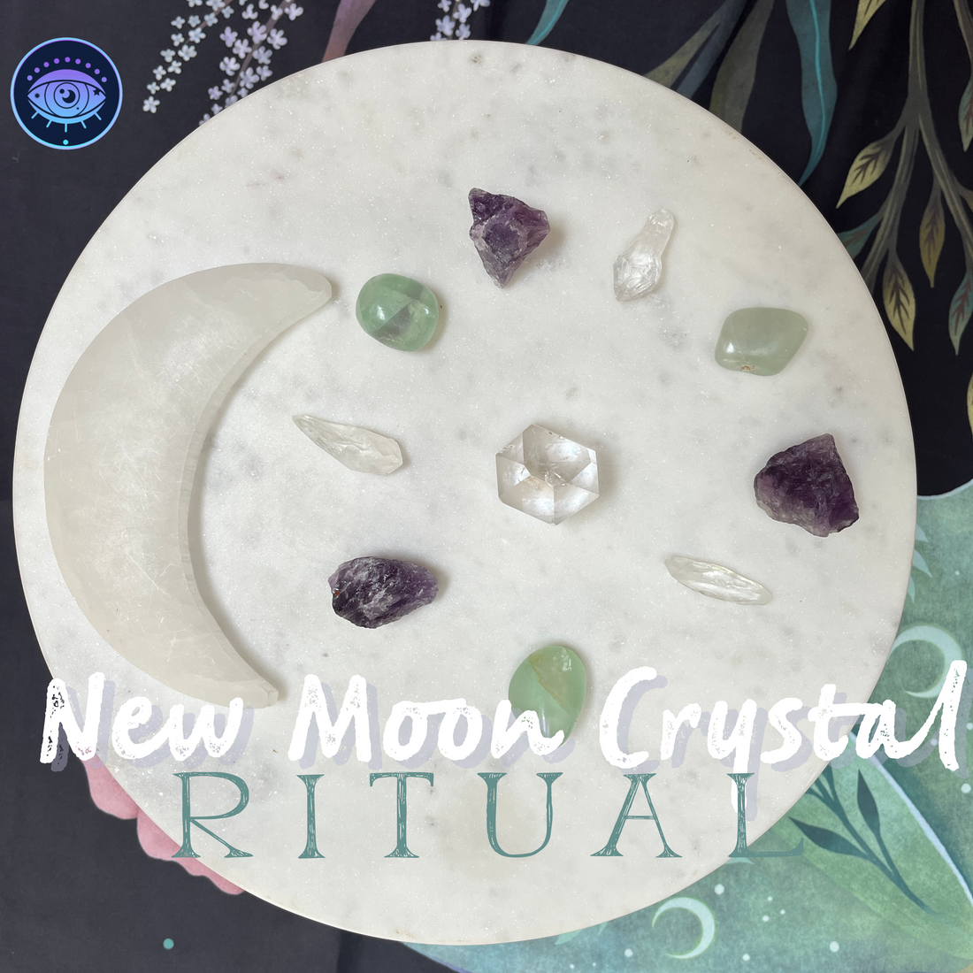 New Moon Crystal Intentions Ritual for Beginners Virgos – Boho Bahia