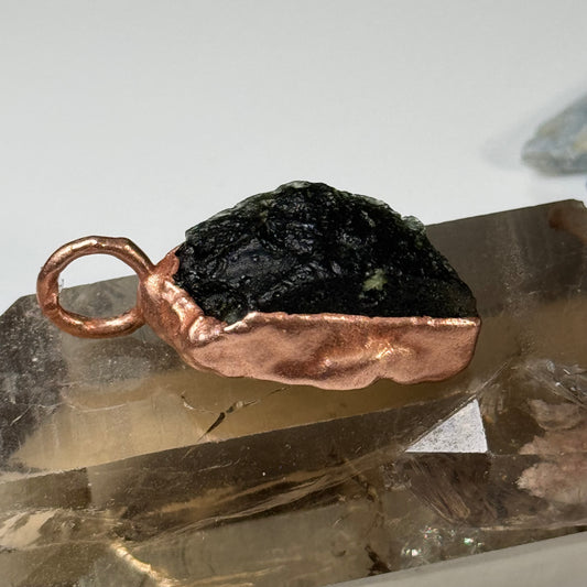 Moldavite Pendant Necklace