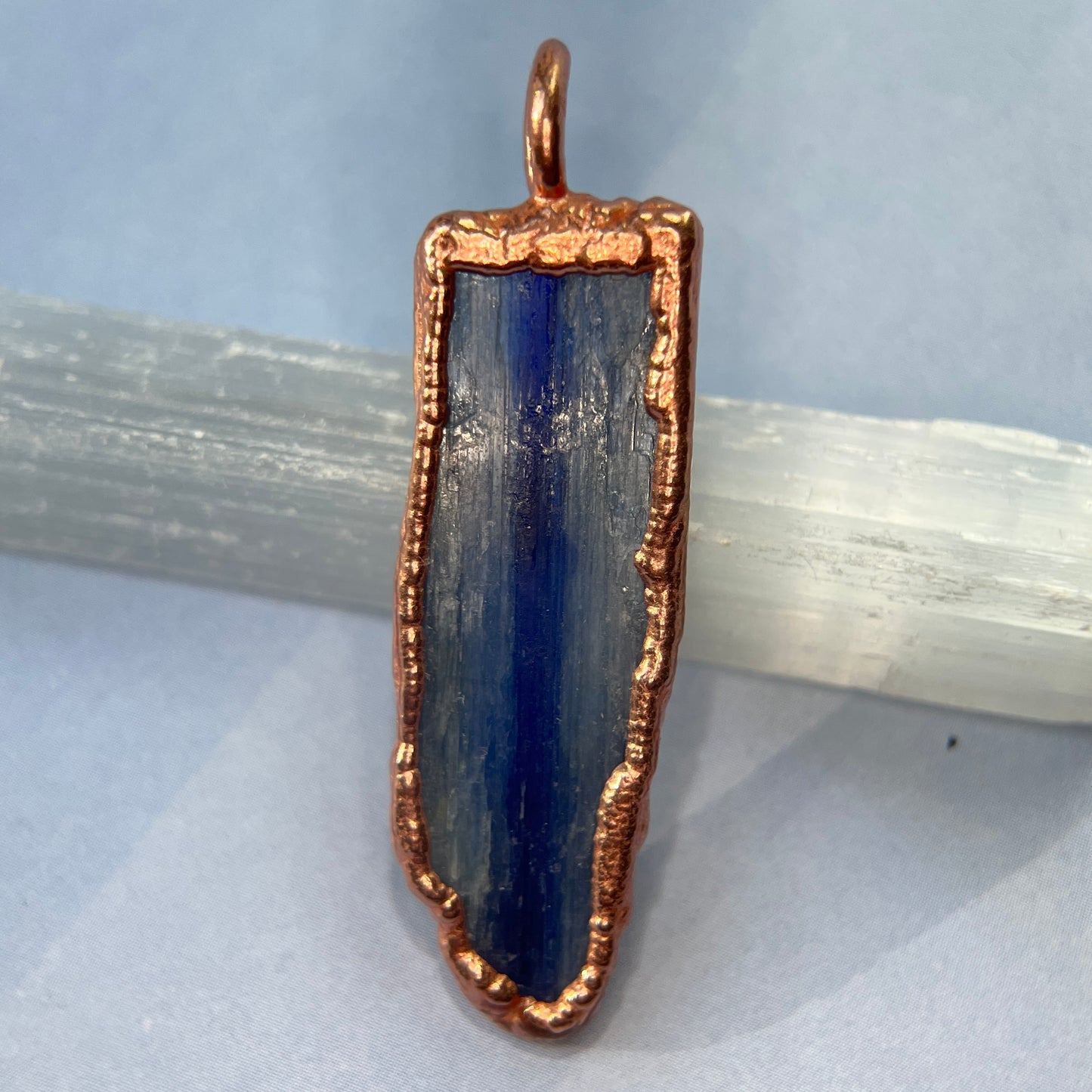 Blue Kyanite Chakra Stone Necklace