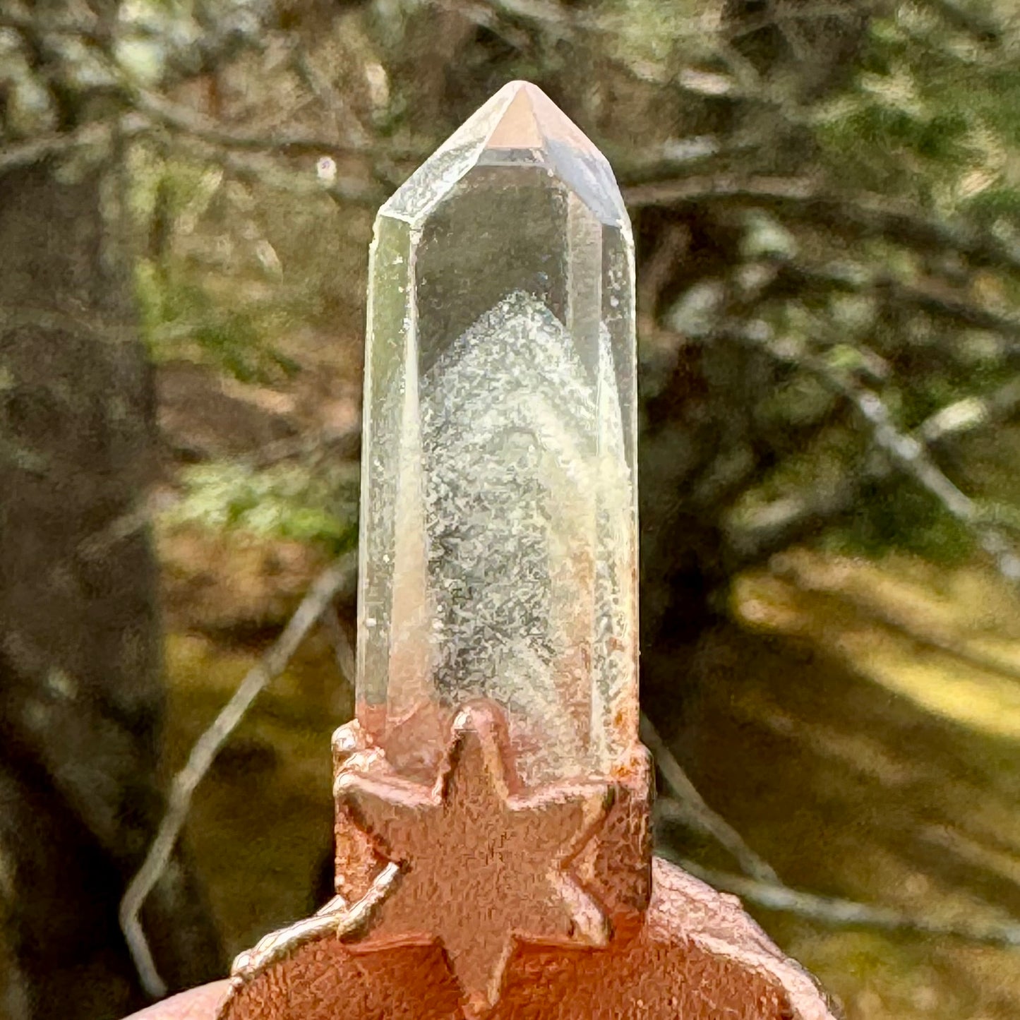 Garden Phantom Quartz Necklace