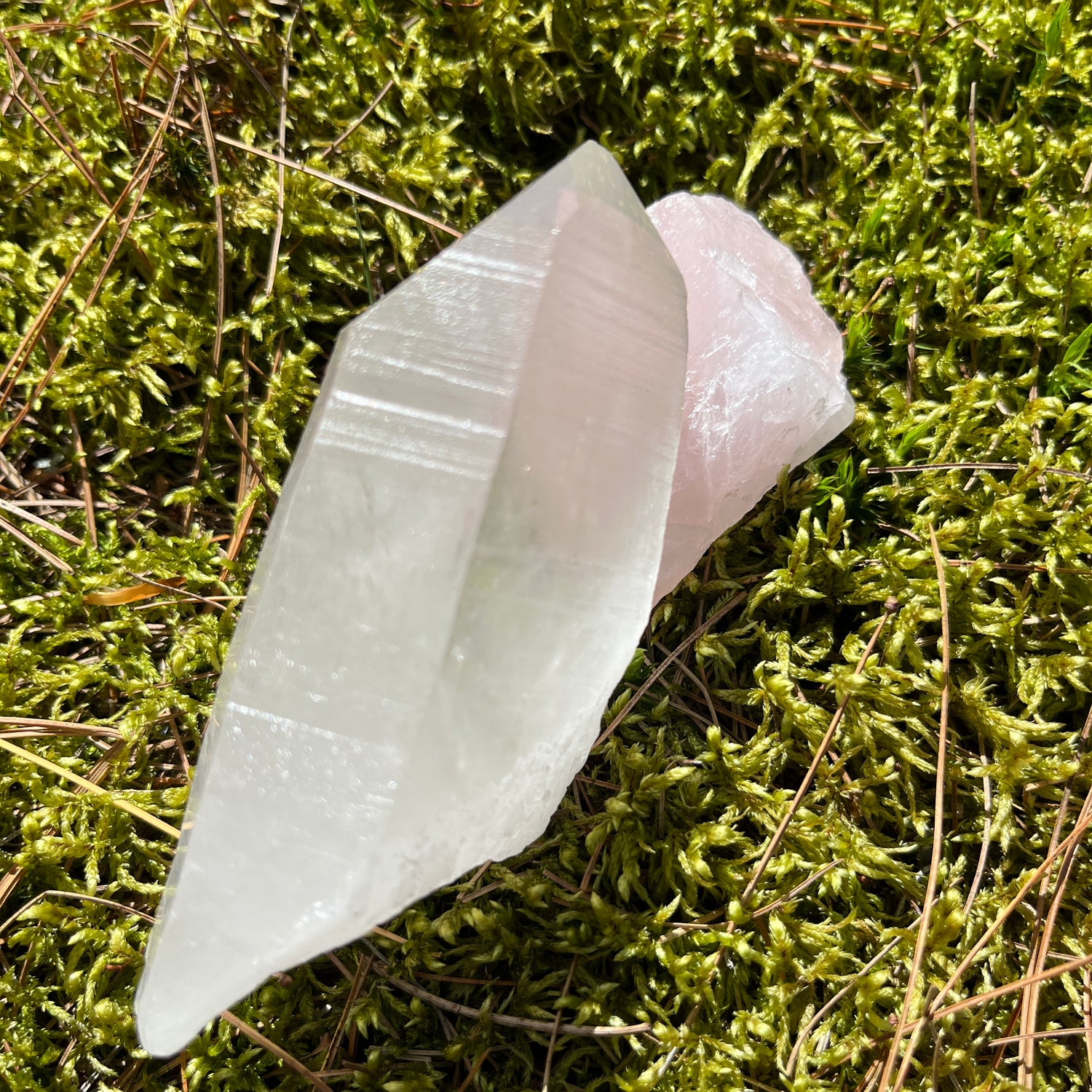 healing clear quartz from Brazil
