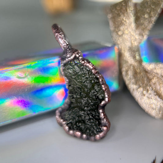 Moldavite Pendant Necklace