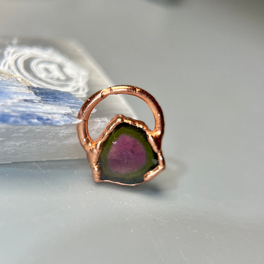 Watermelon Tourmaline Layer Necklace