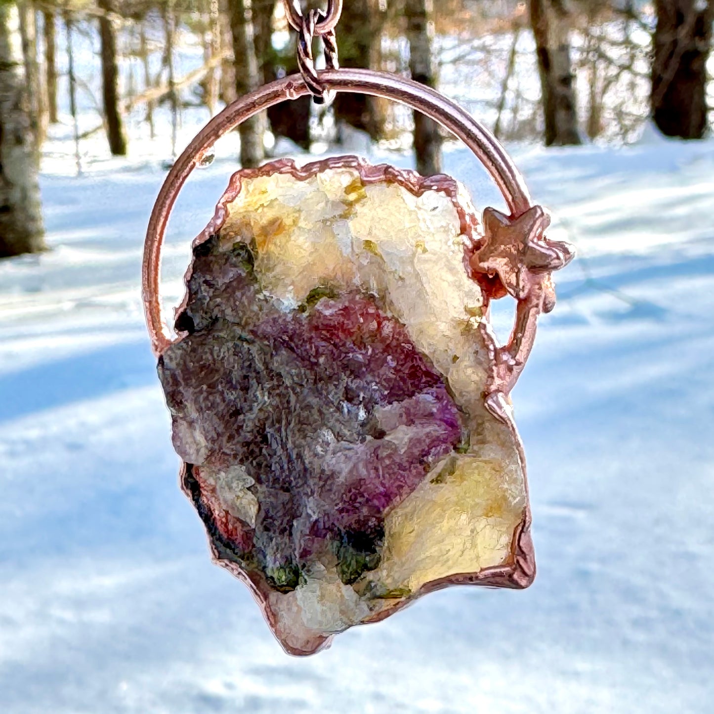 Starry Tourmaline Necklace