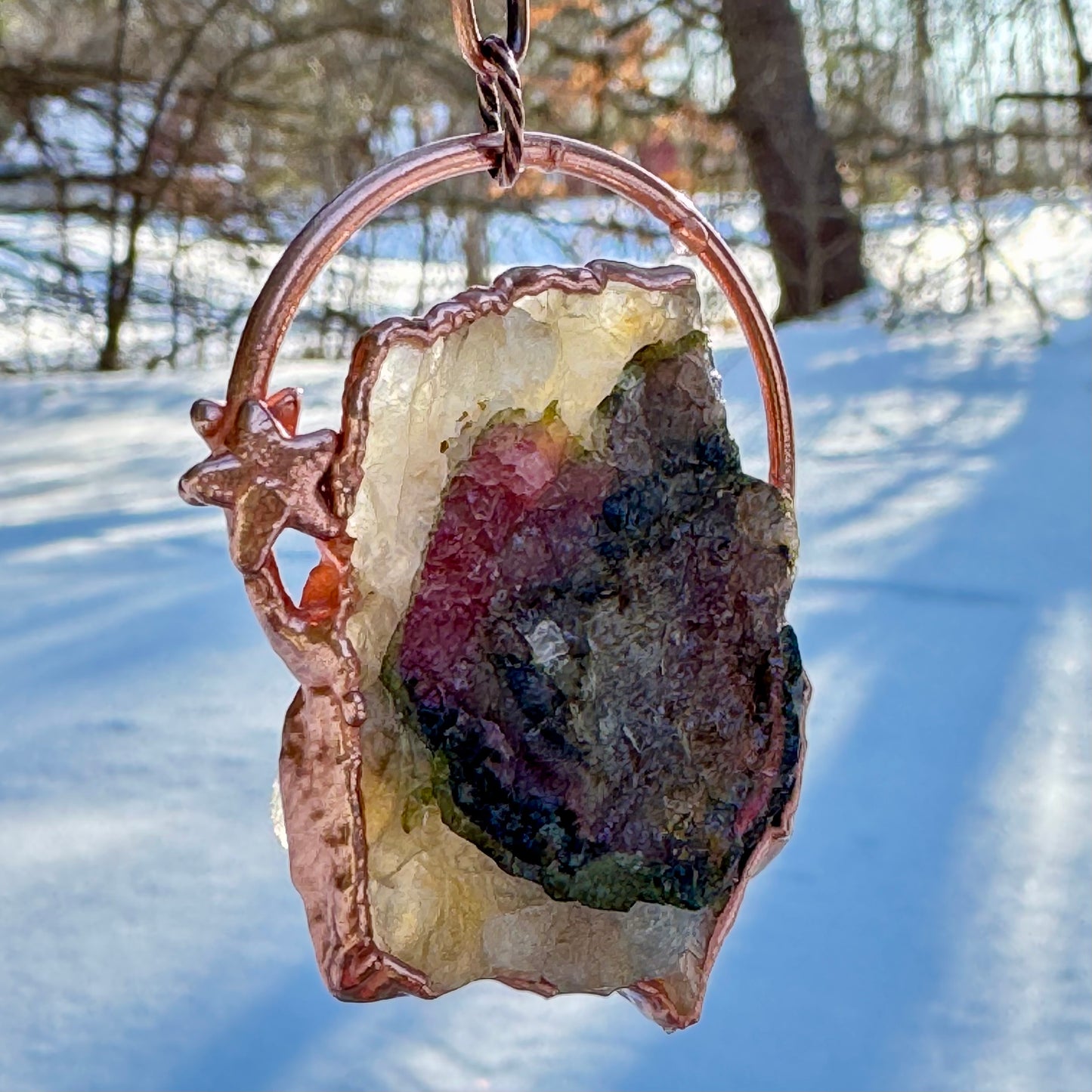 Starry Tourmaline Necklace