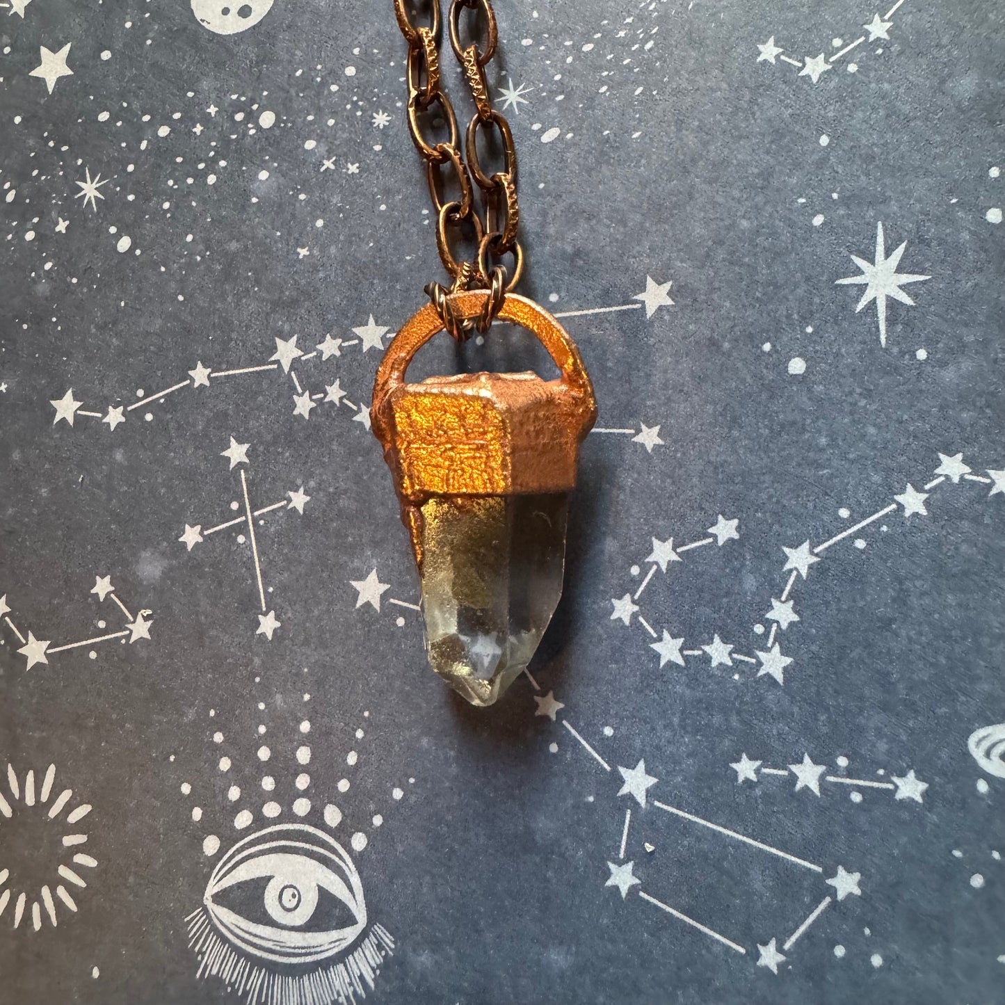 Garden Quartz Point Necklace