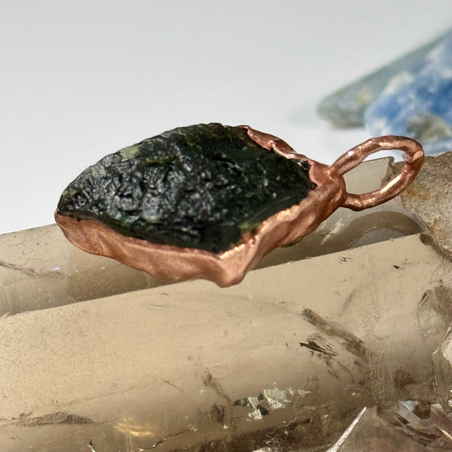 Moldavite Pendant Necklace