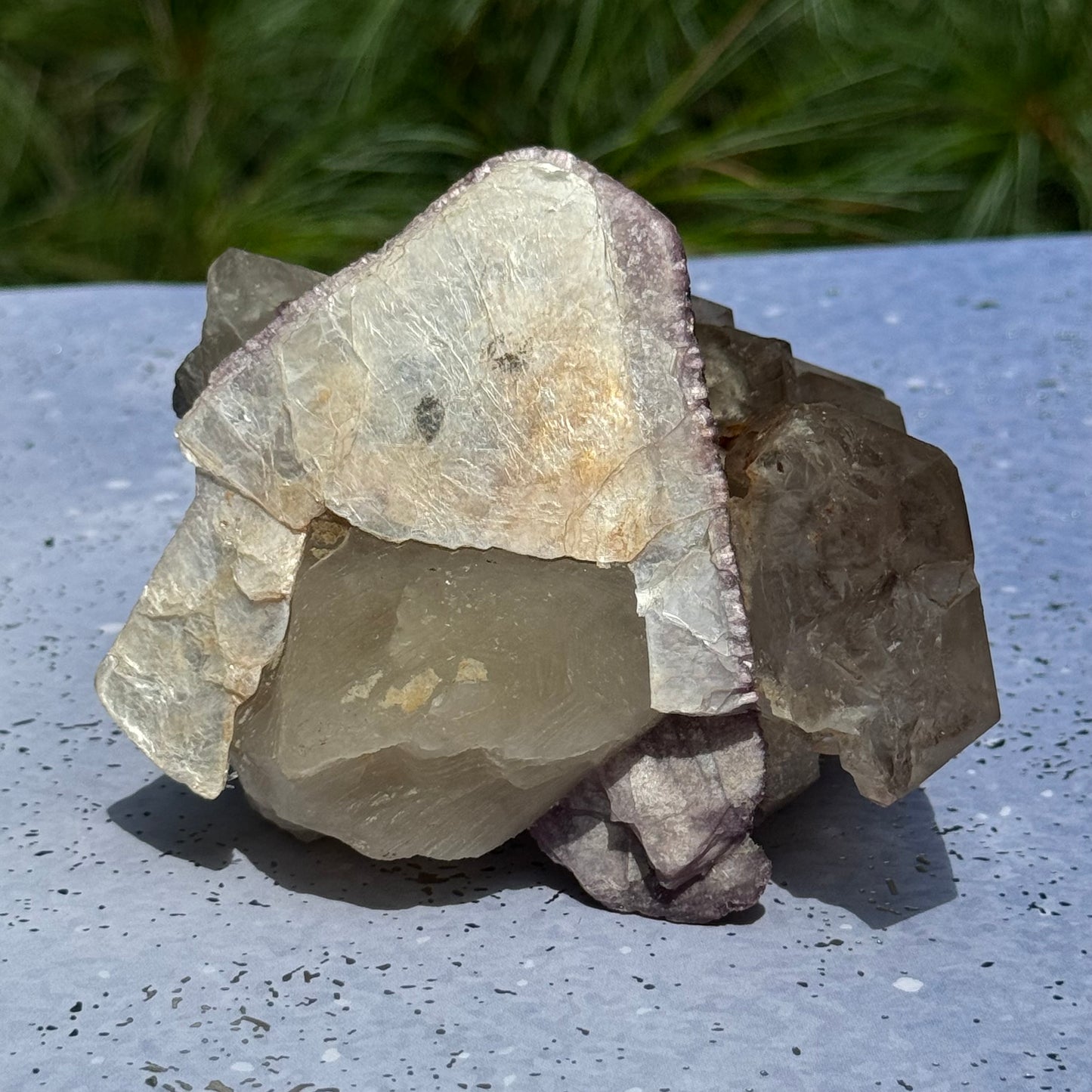 Smoky Quartz Lepidolite Crystal