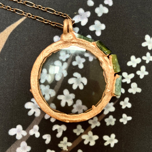 Monocle Tourmaline Necklace