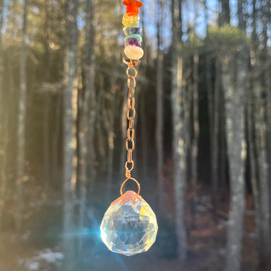 Suncatcher Rainbow Chakra Accessory