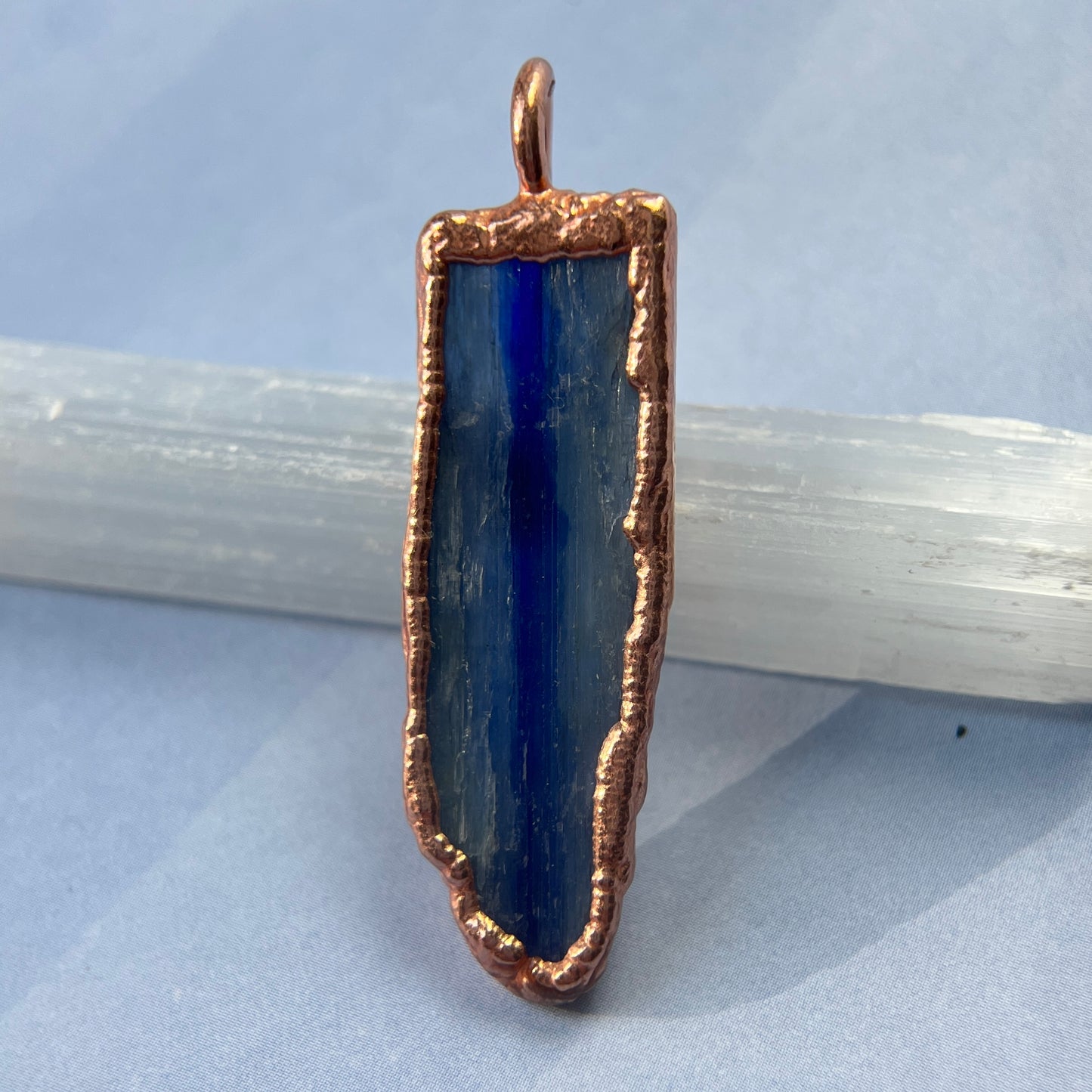Blue Kyanite Chakra Stone Necklace