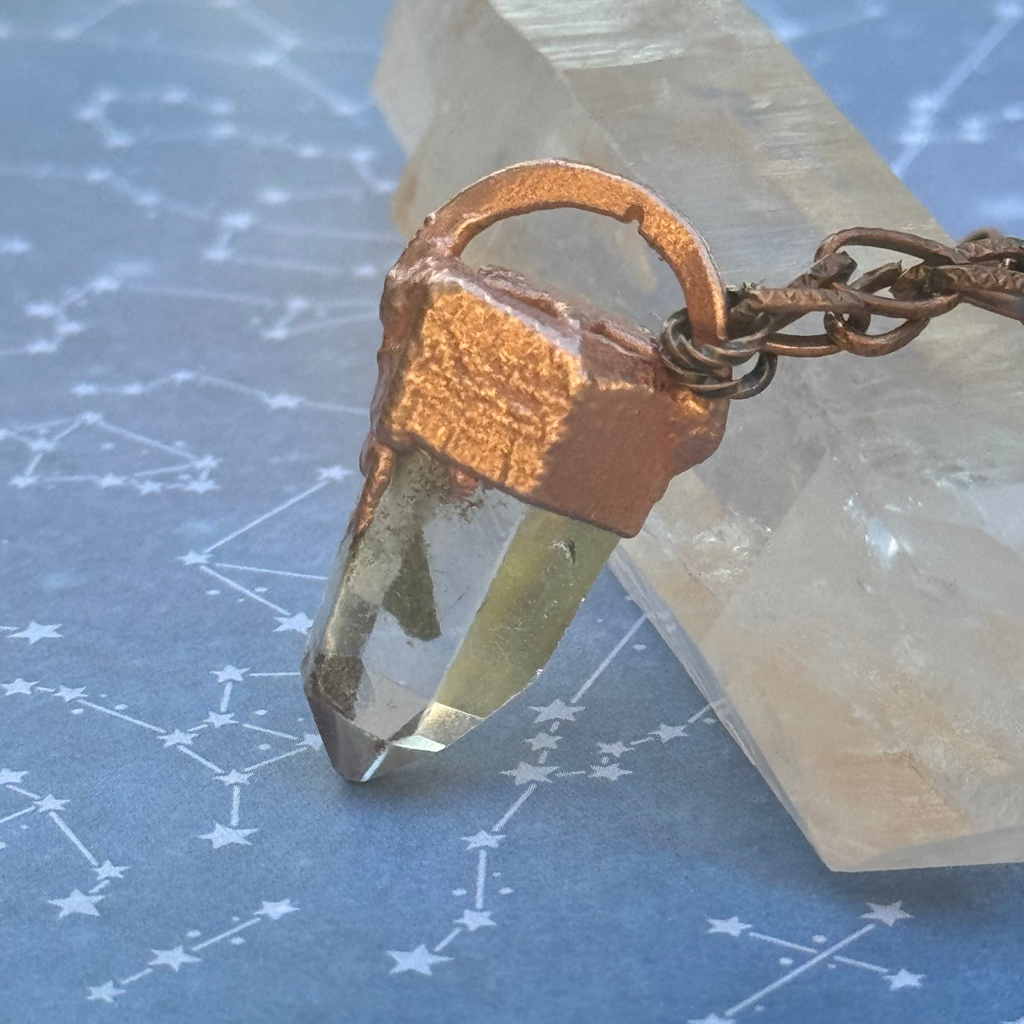 Garden Quartz Point Necklace