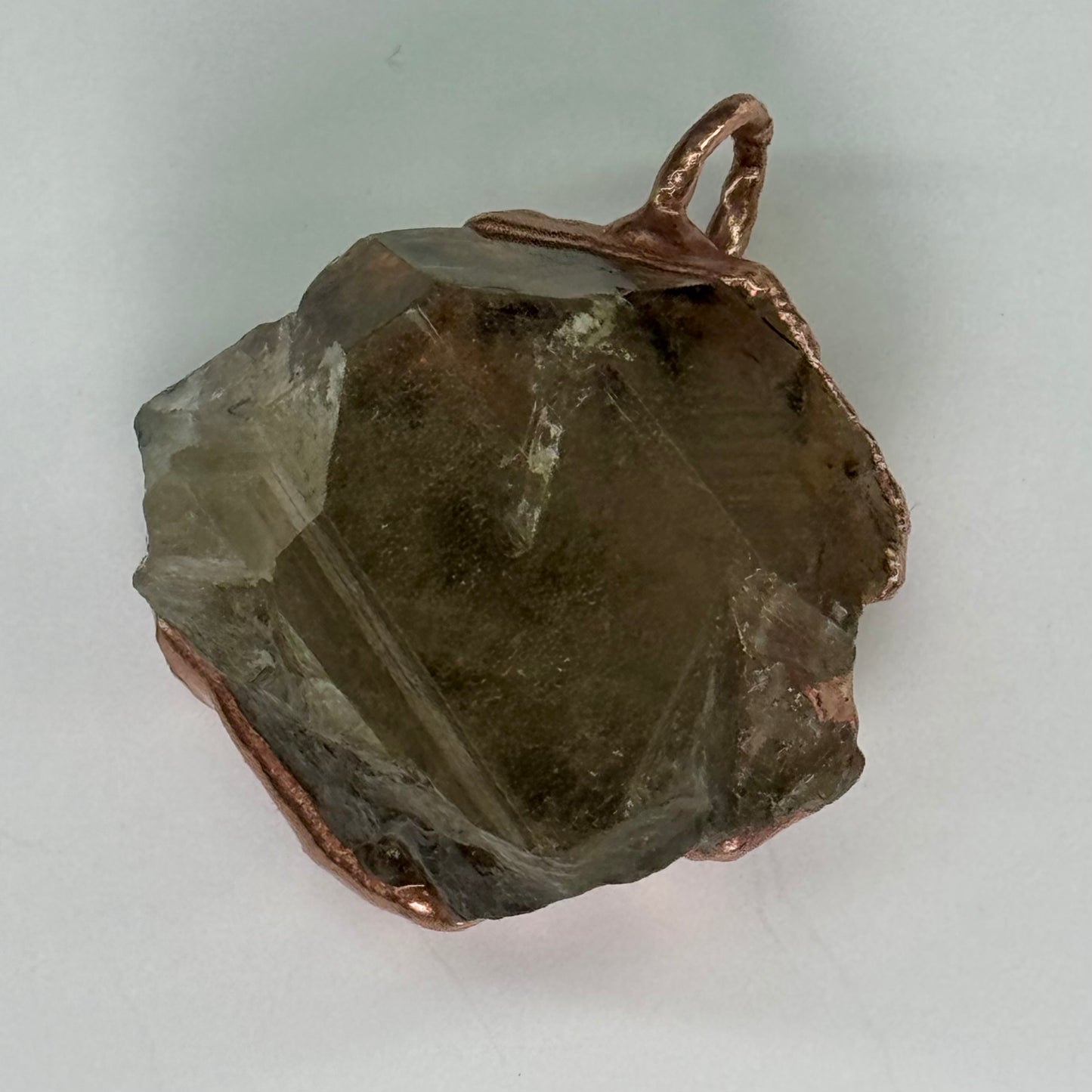 Smoky Tourmaline Pendant Necklace