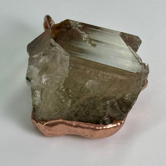 Smoky Tourmaline Pendant Necklace