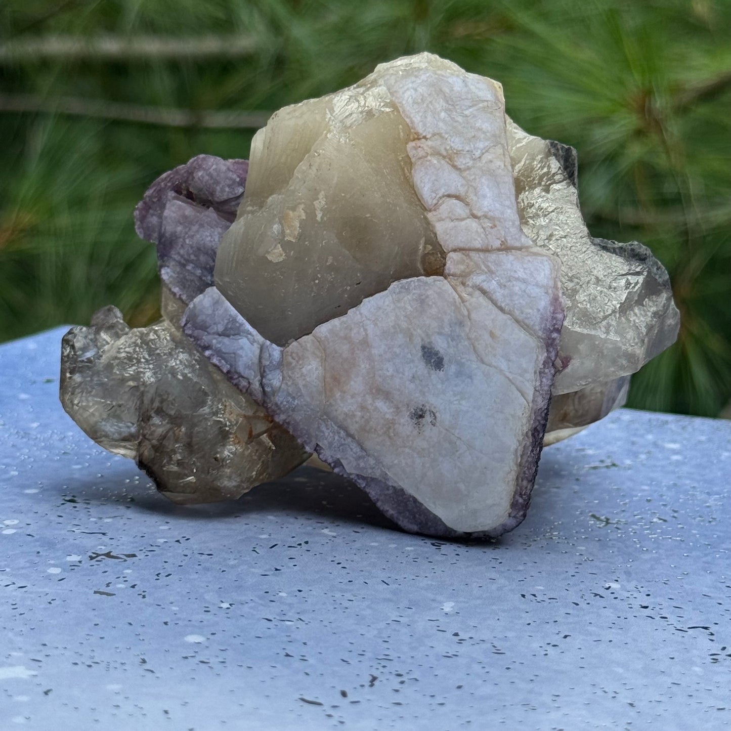 Smoky Quartz Lepidolite Crystal