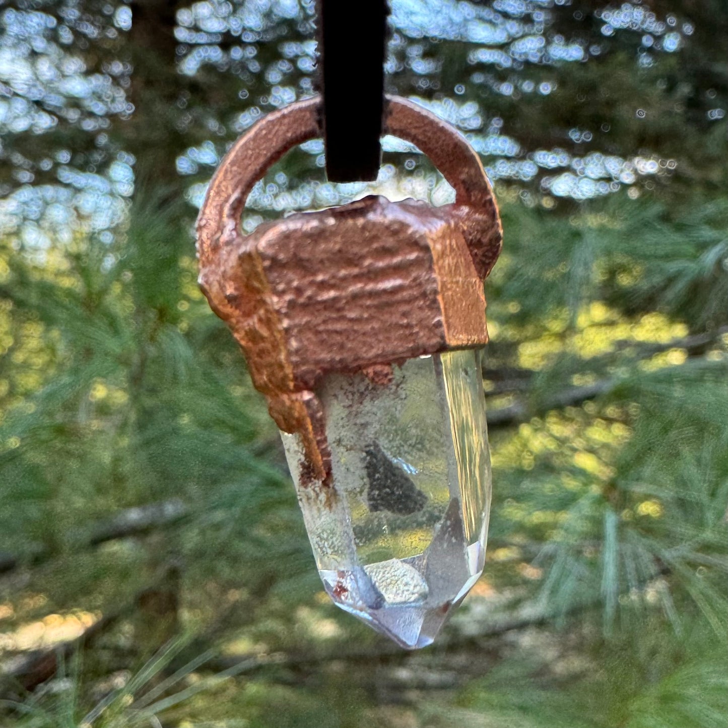 Garden Quartz Point Necklace