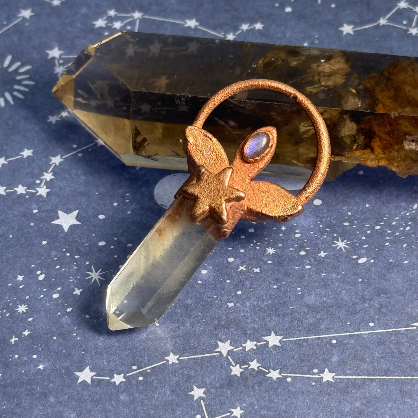 Garden Phantom Quartz Necklace