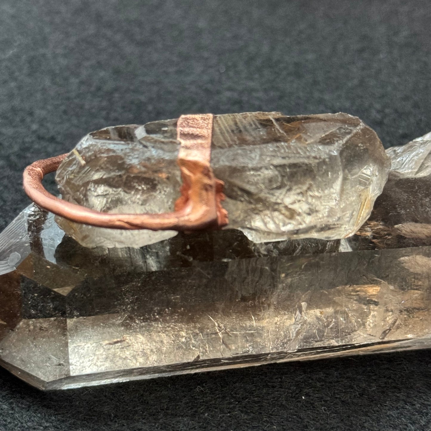 Handmade Rutile Crystal Necklace