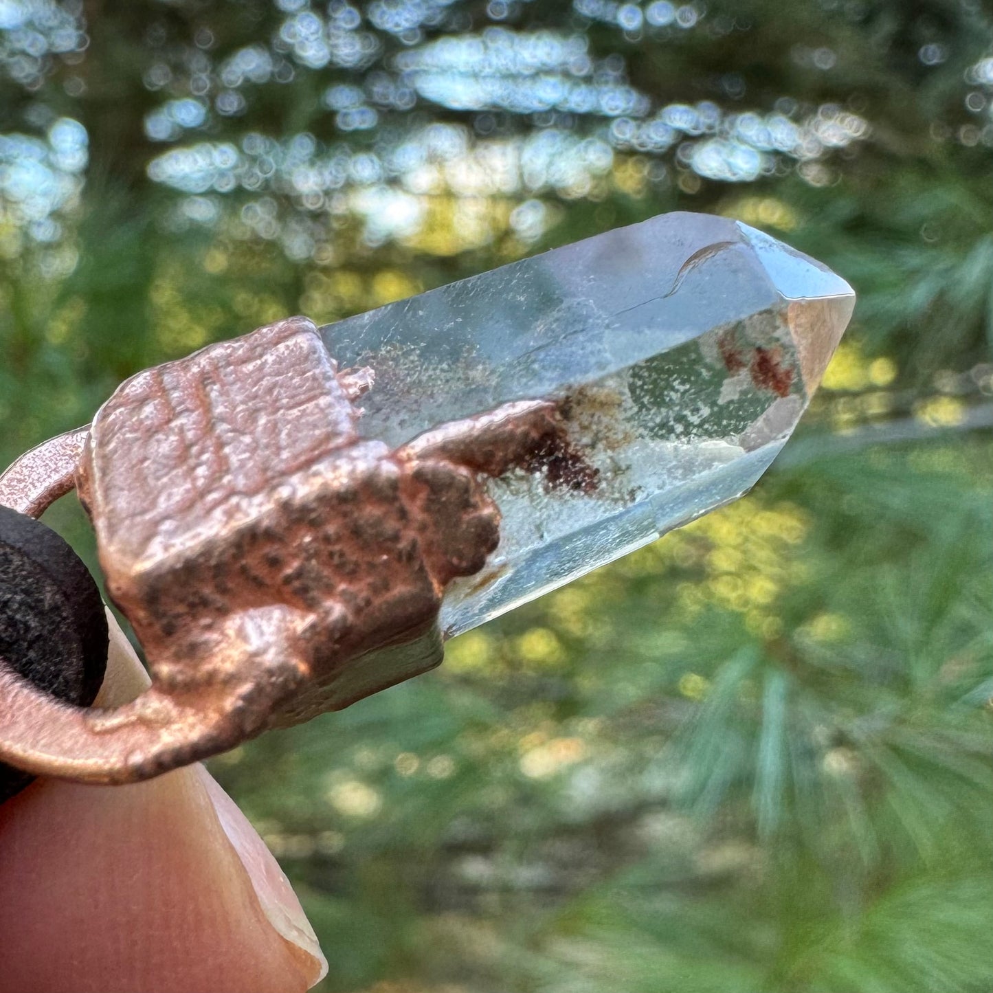 Garden Quartz Point Necklace