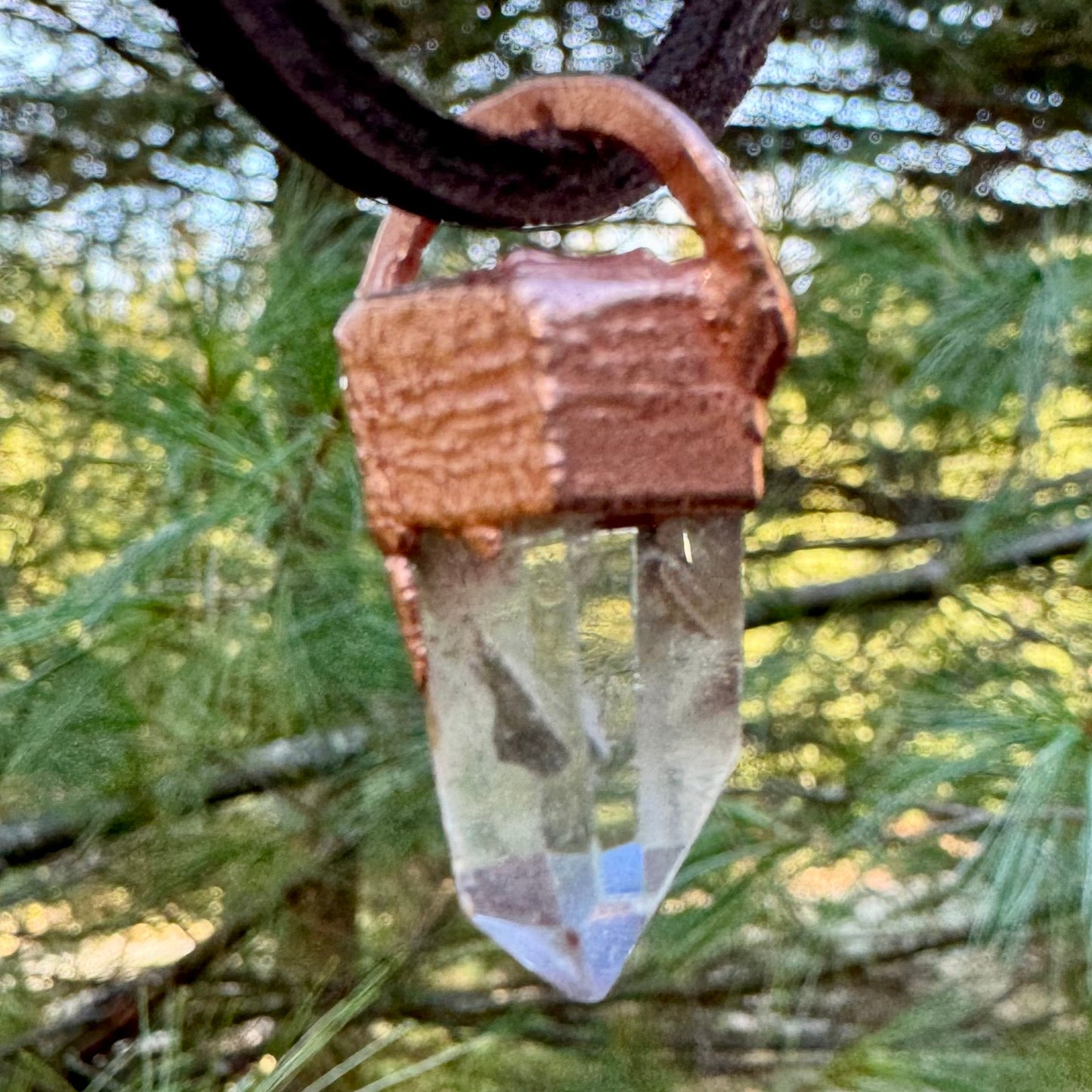 Garden Quartz Point Necklace