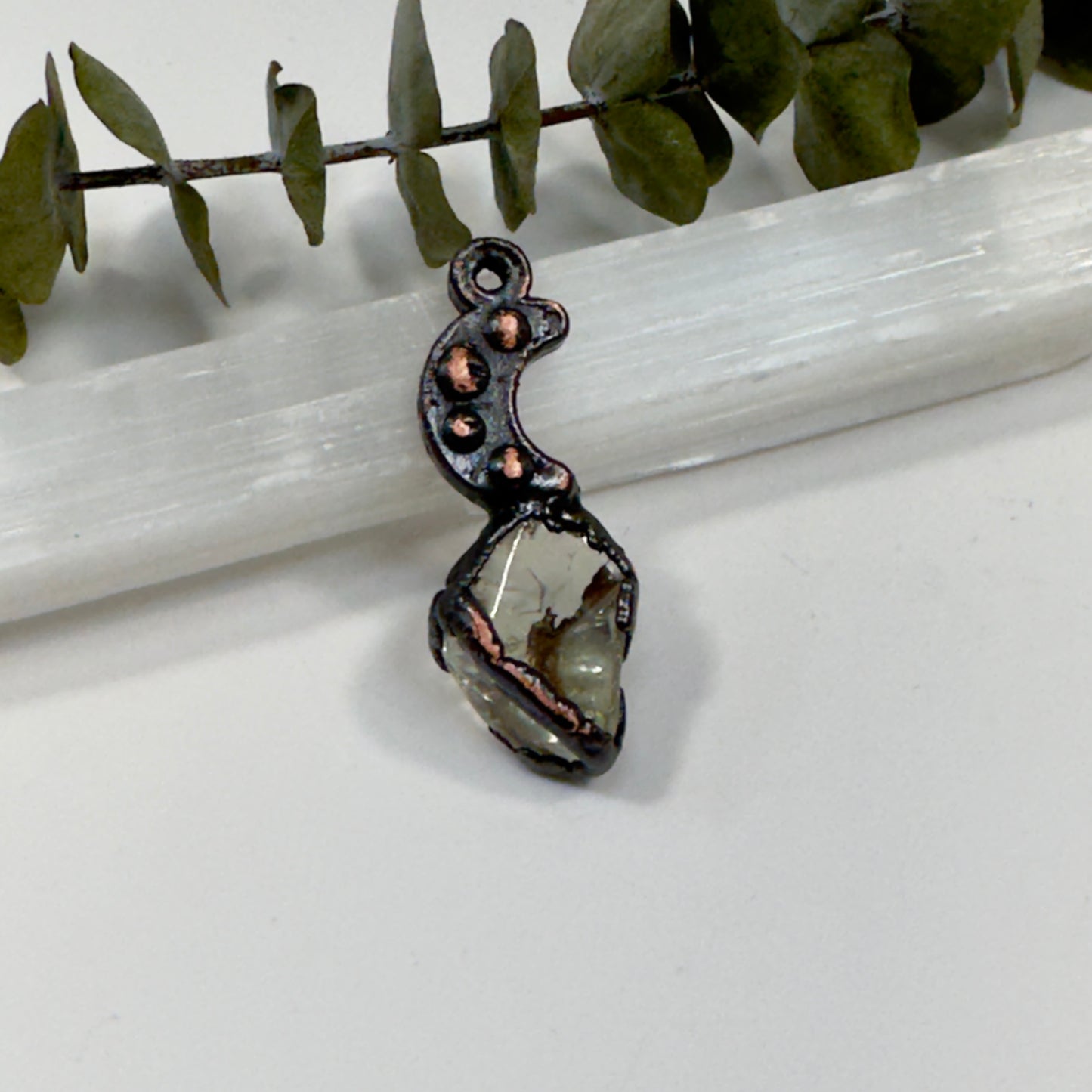 Aquarius Moon Pendant