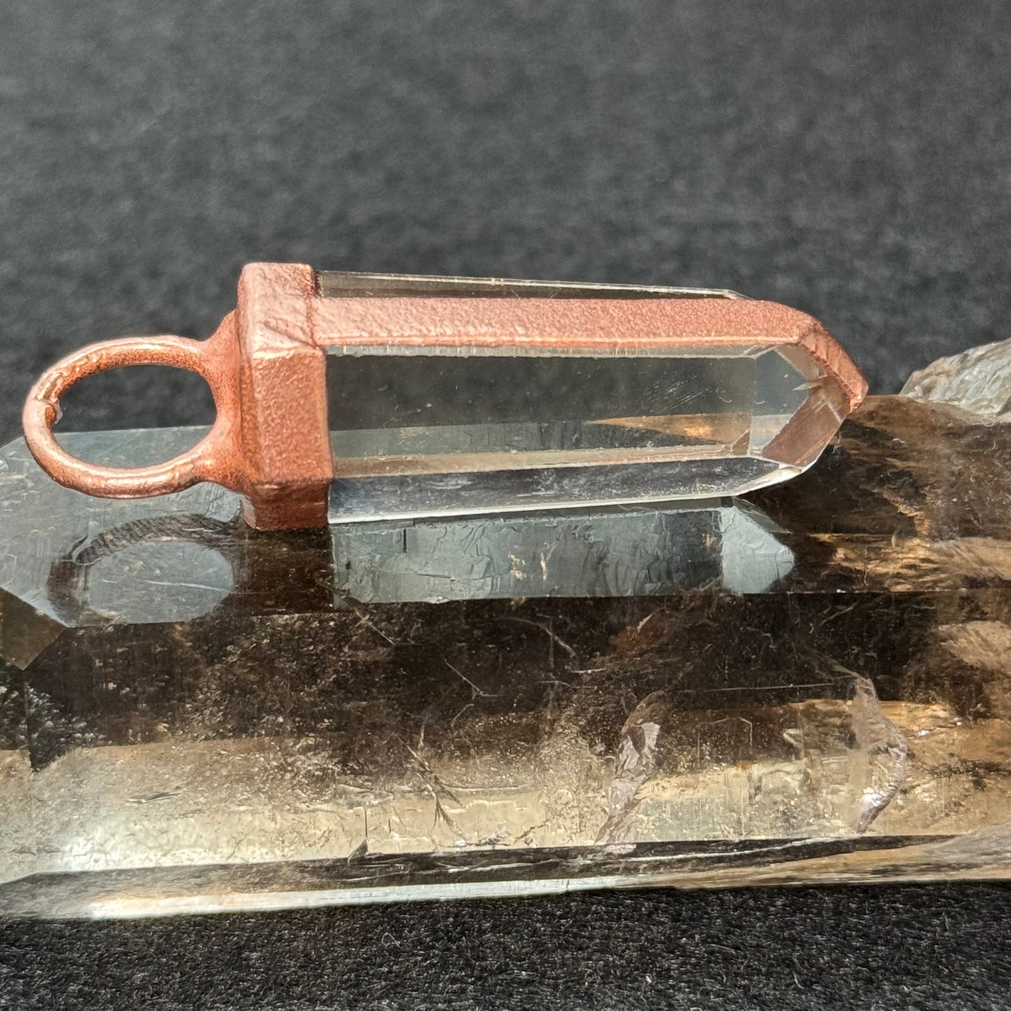 Real Citrine Point Necklace