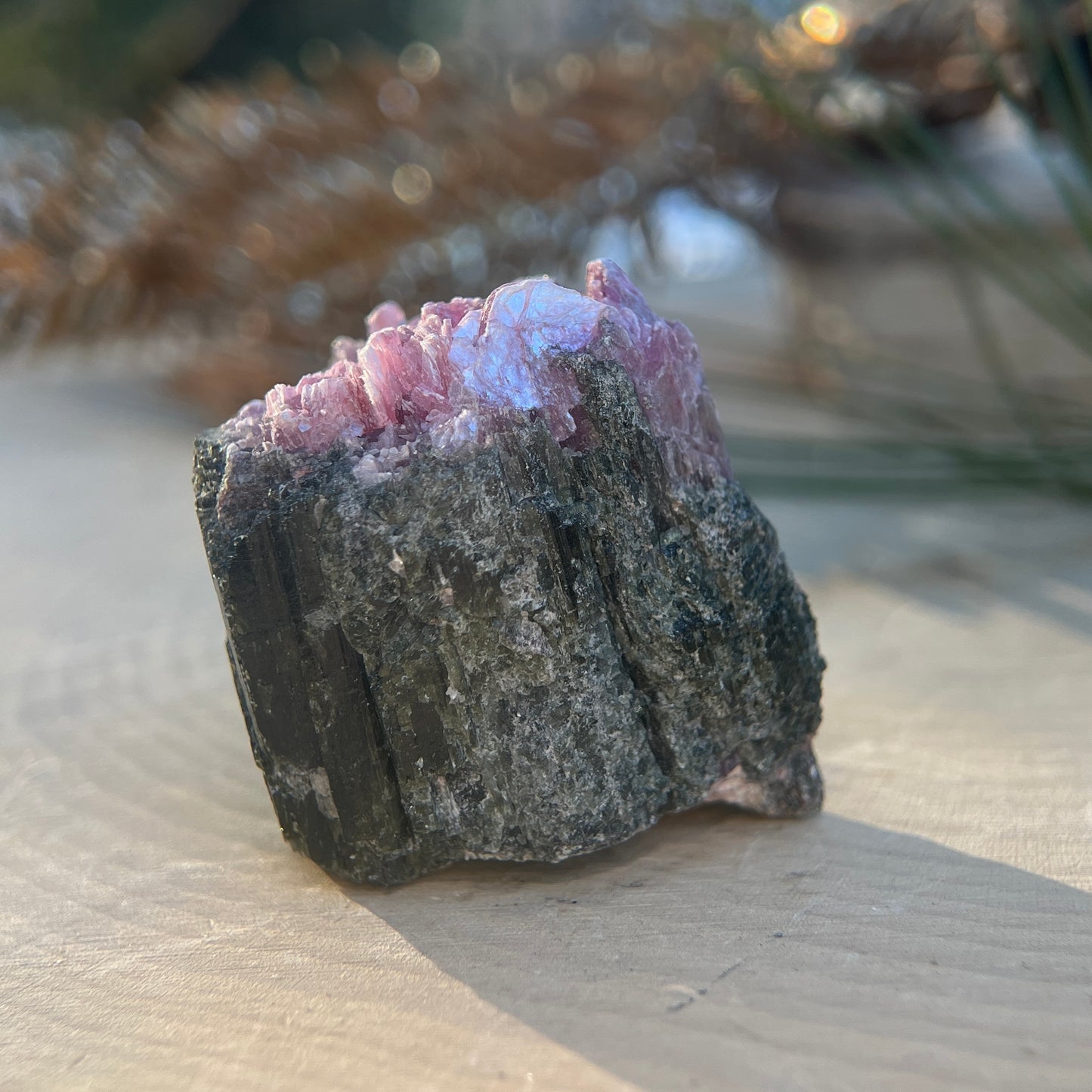 Comforting Pink Tourmaline Crystal