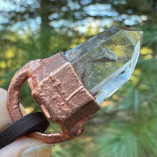 Garden Quartz Point Necklace