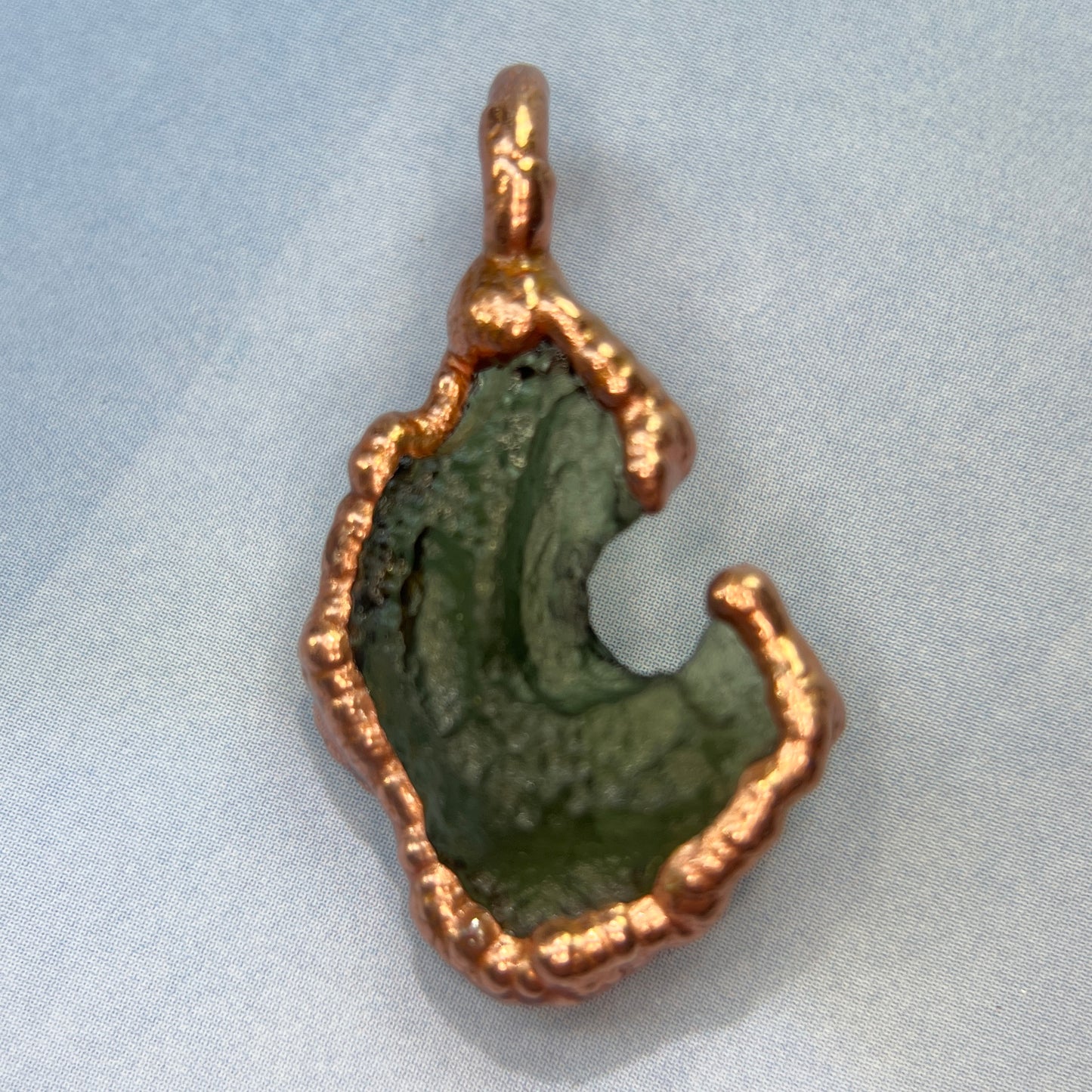 Moldavite Pendant Necklace