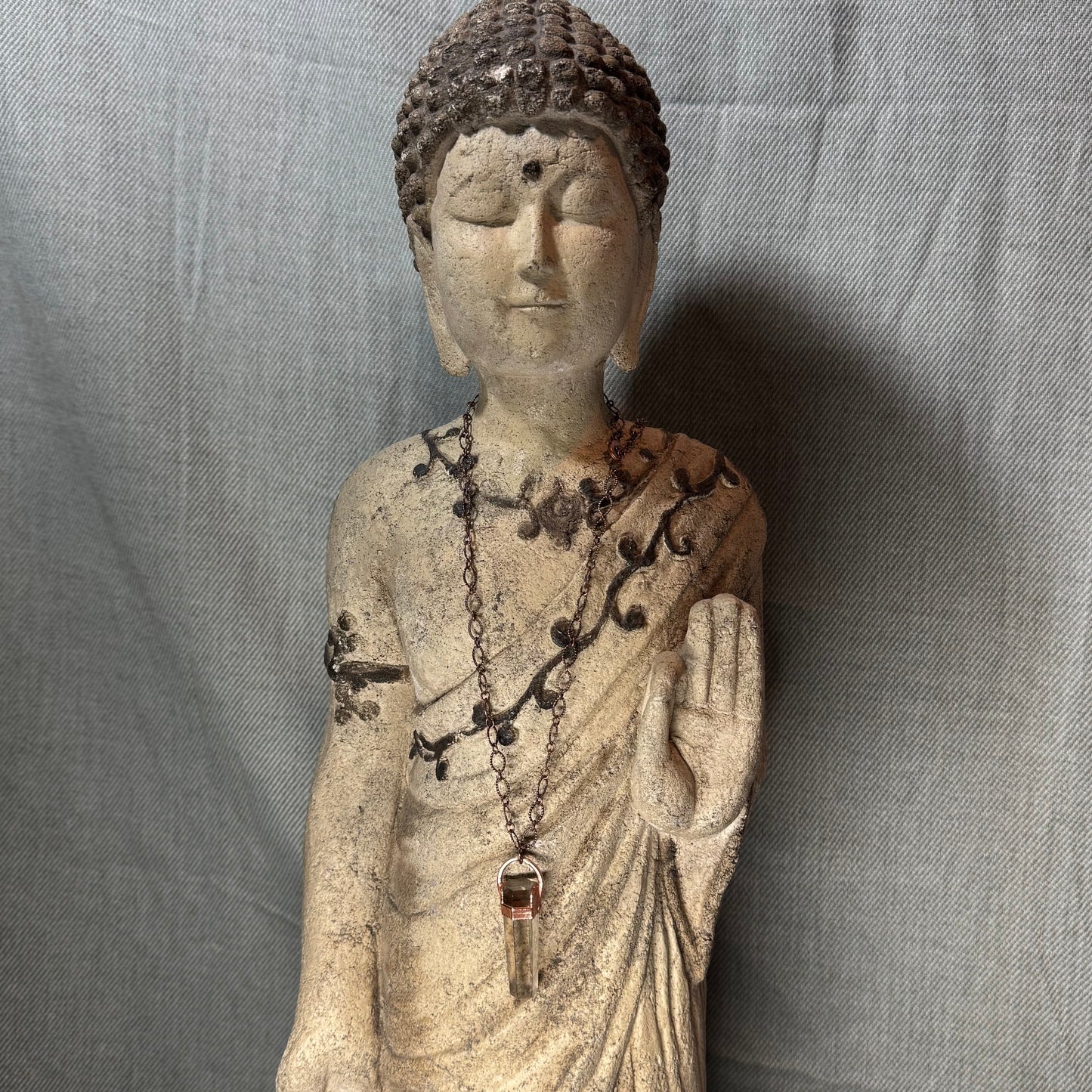 Smoky Quartz Crystal Pendant