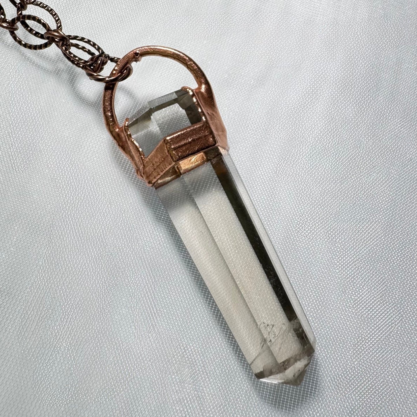 Smoky Quartz Crystal Pendant