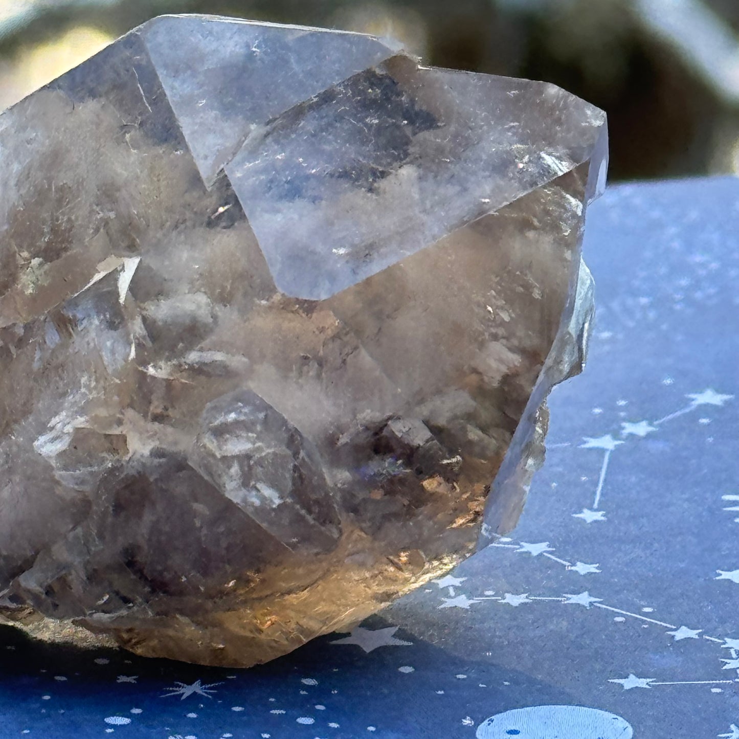 Smoky Lodalite Double Terminated Crystal