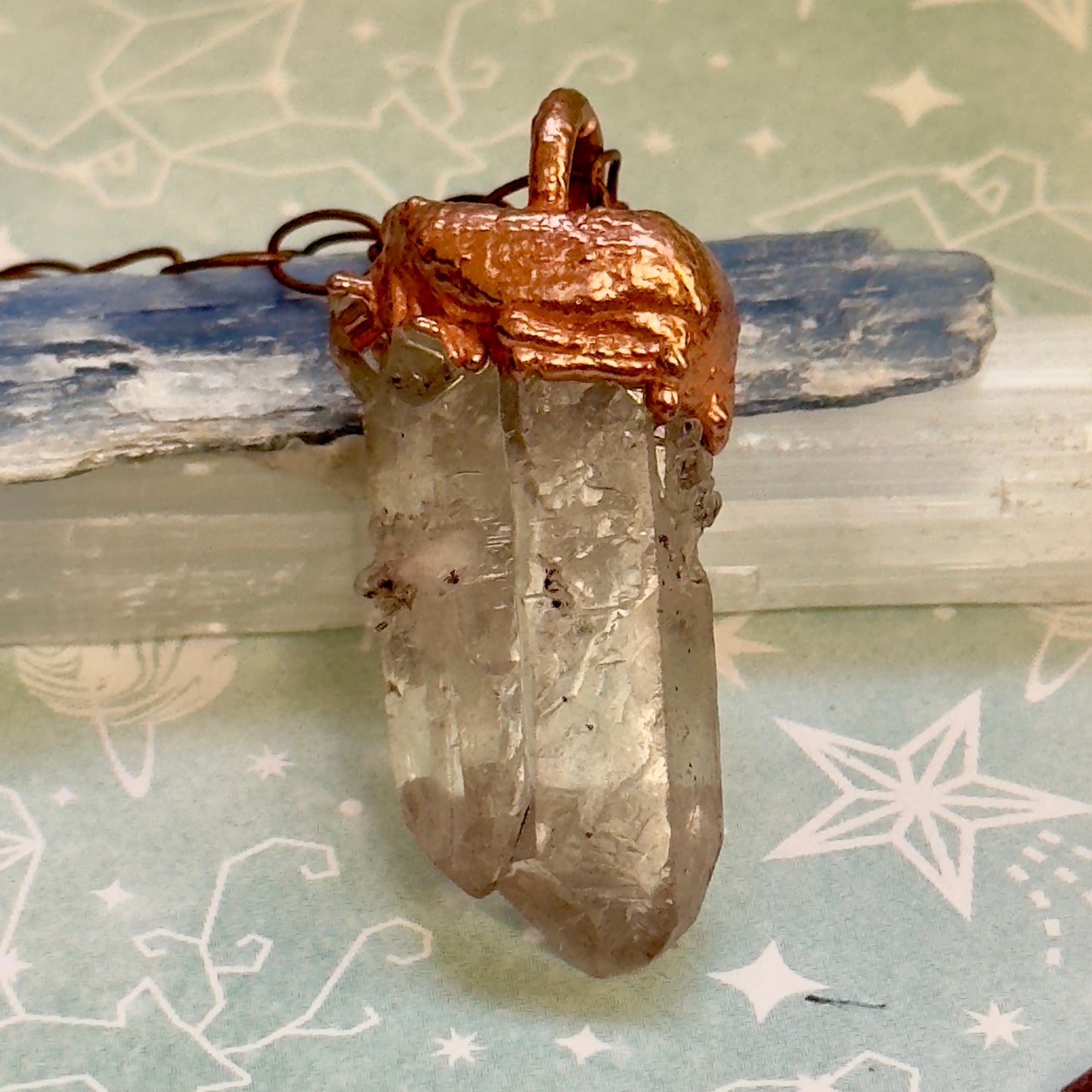 Quartz Point Pendant Necklace