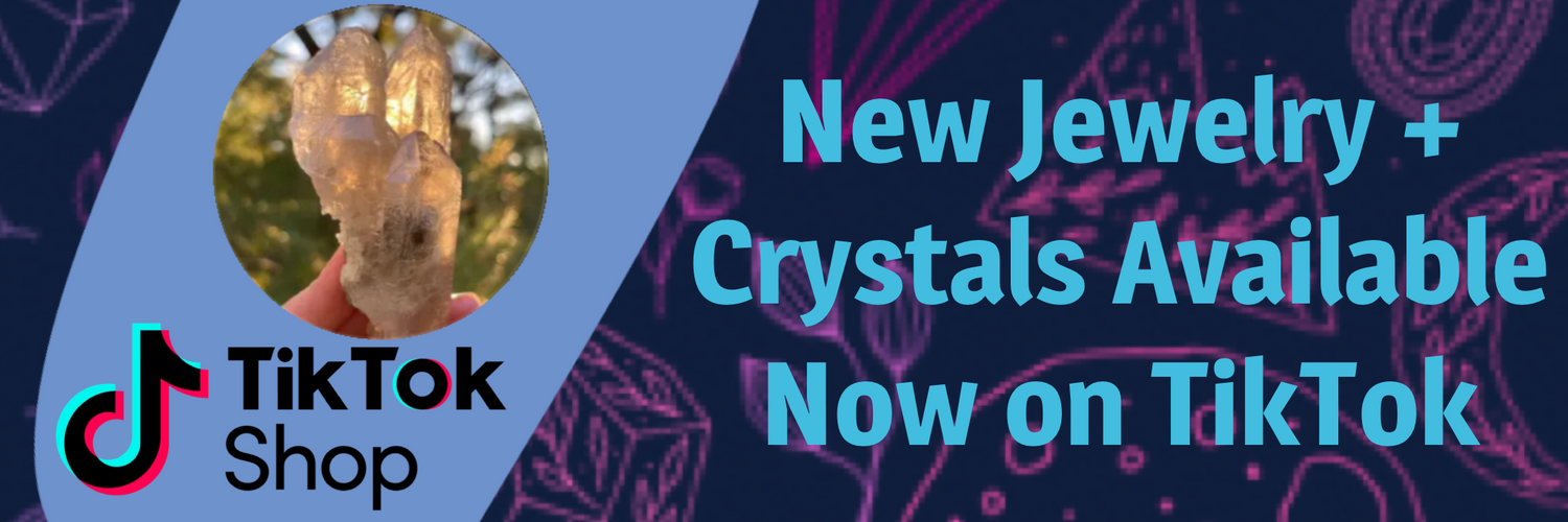 Artisan crystal jewelry and healing crystal shop