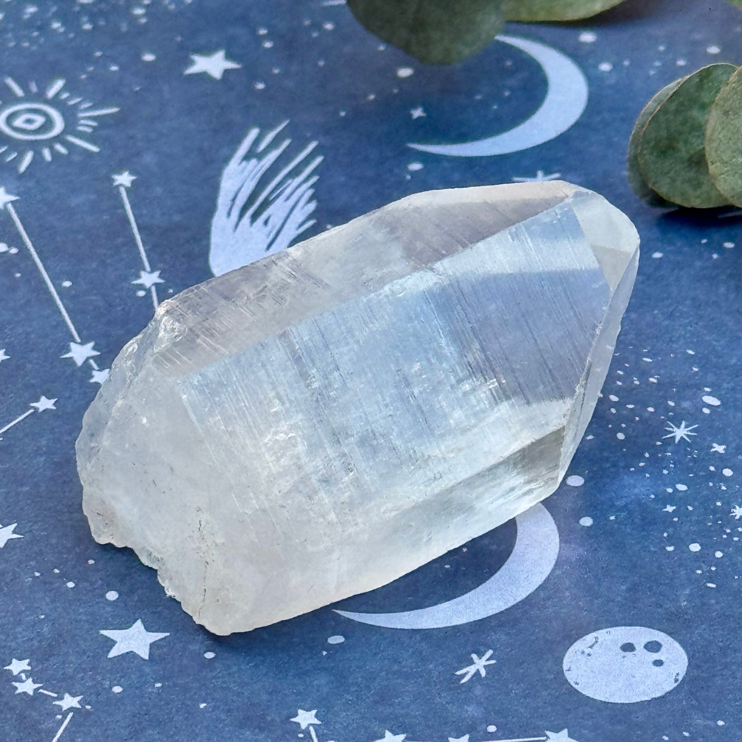 Peaceful Point Lemurian Seed Quartz Crystal