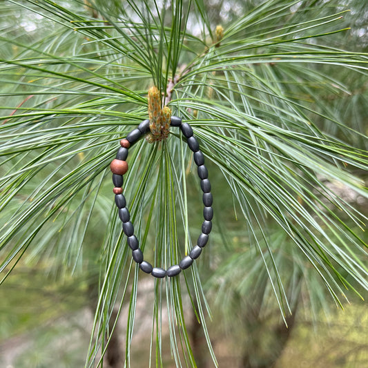 Thin Hematite Bracelet