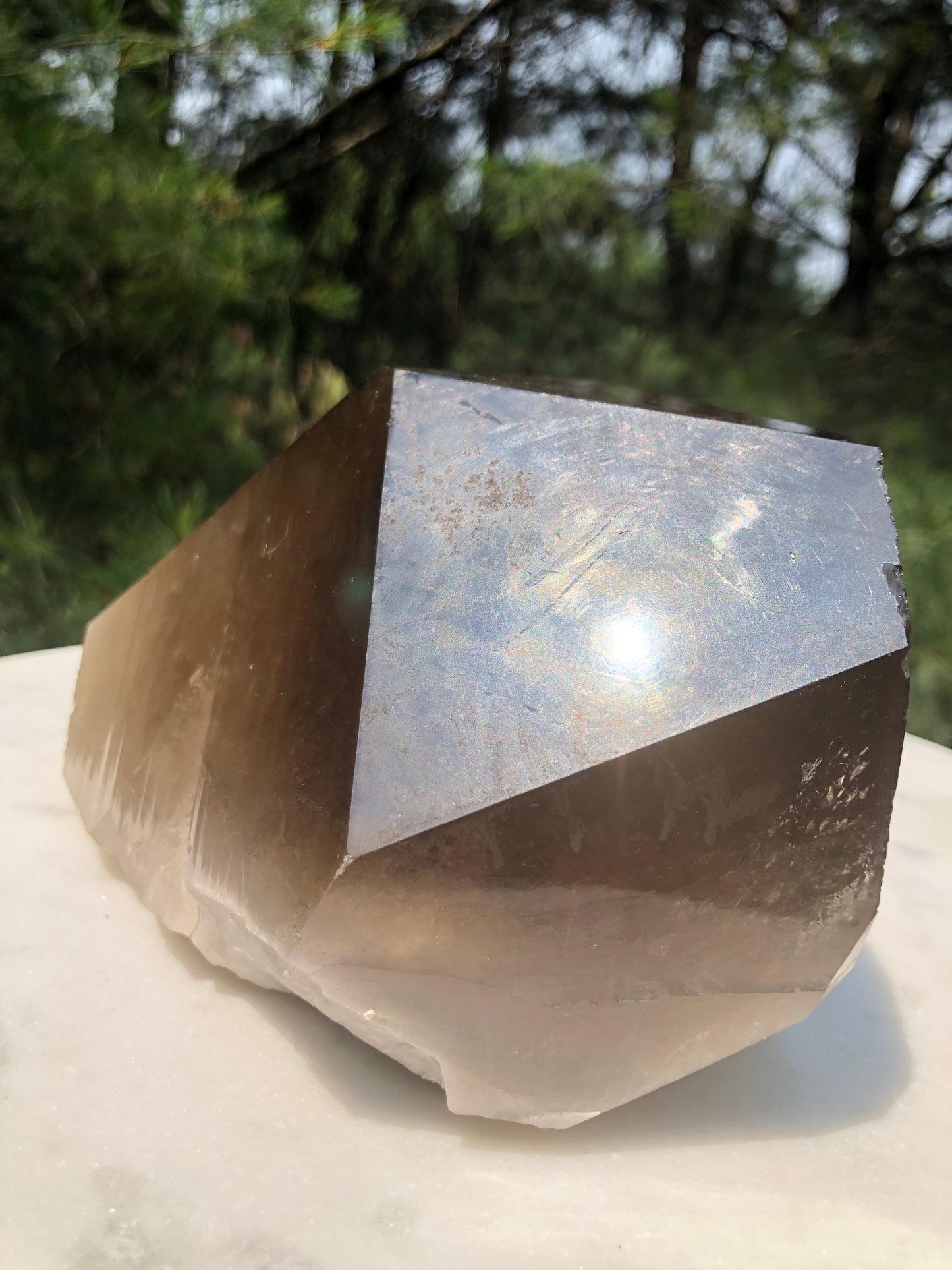 Big Natural Brazilian Showpiece Crystal