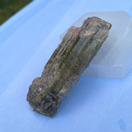 Heart Chakra Watermelon Tourmaline Crystal