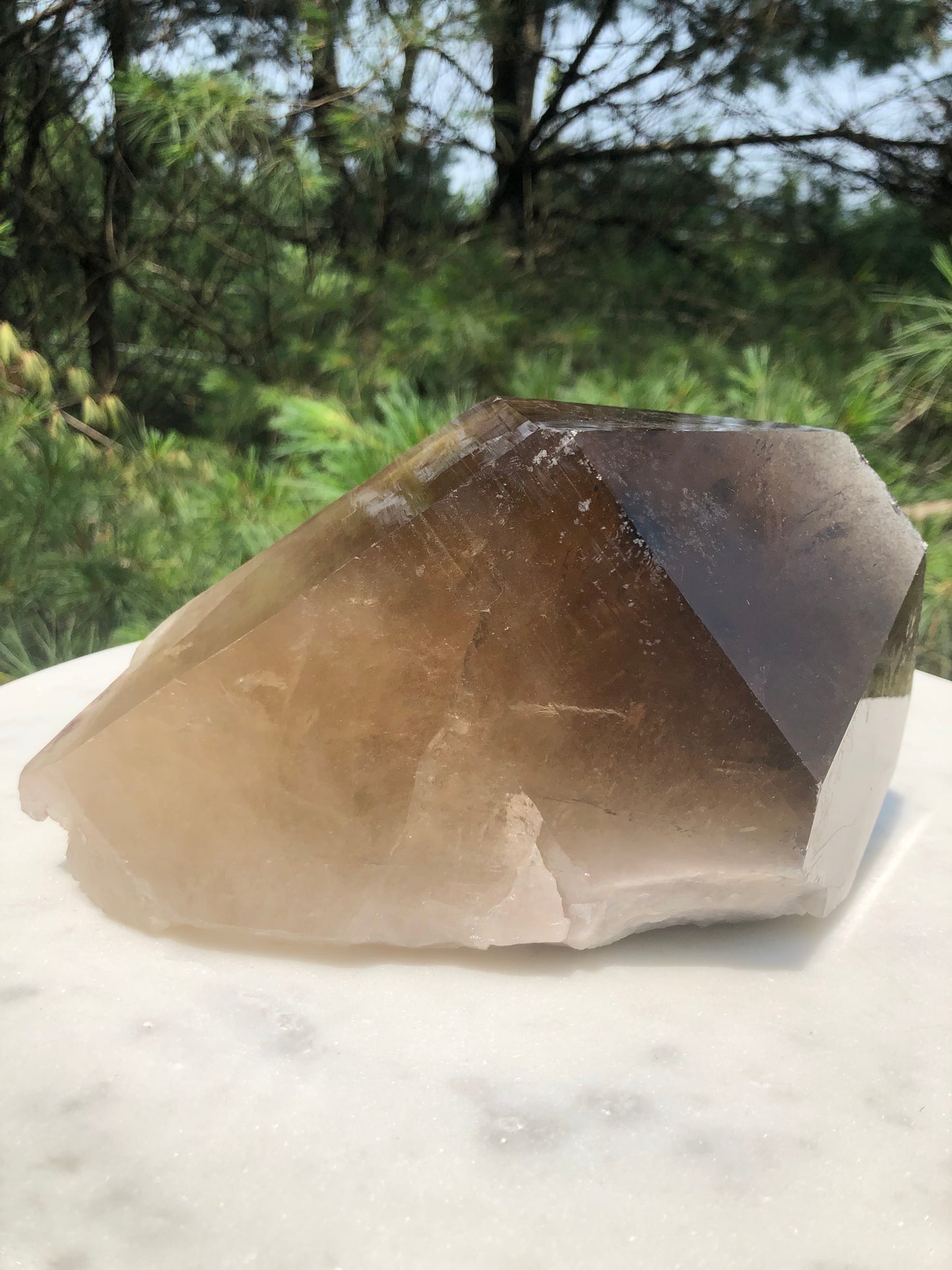 Big Natural Brazilian Showpiece Crystal