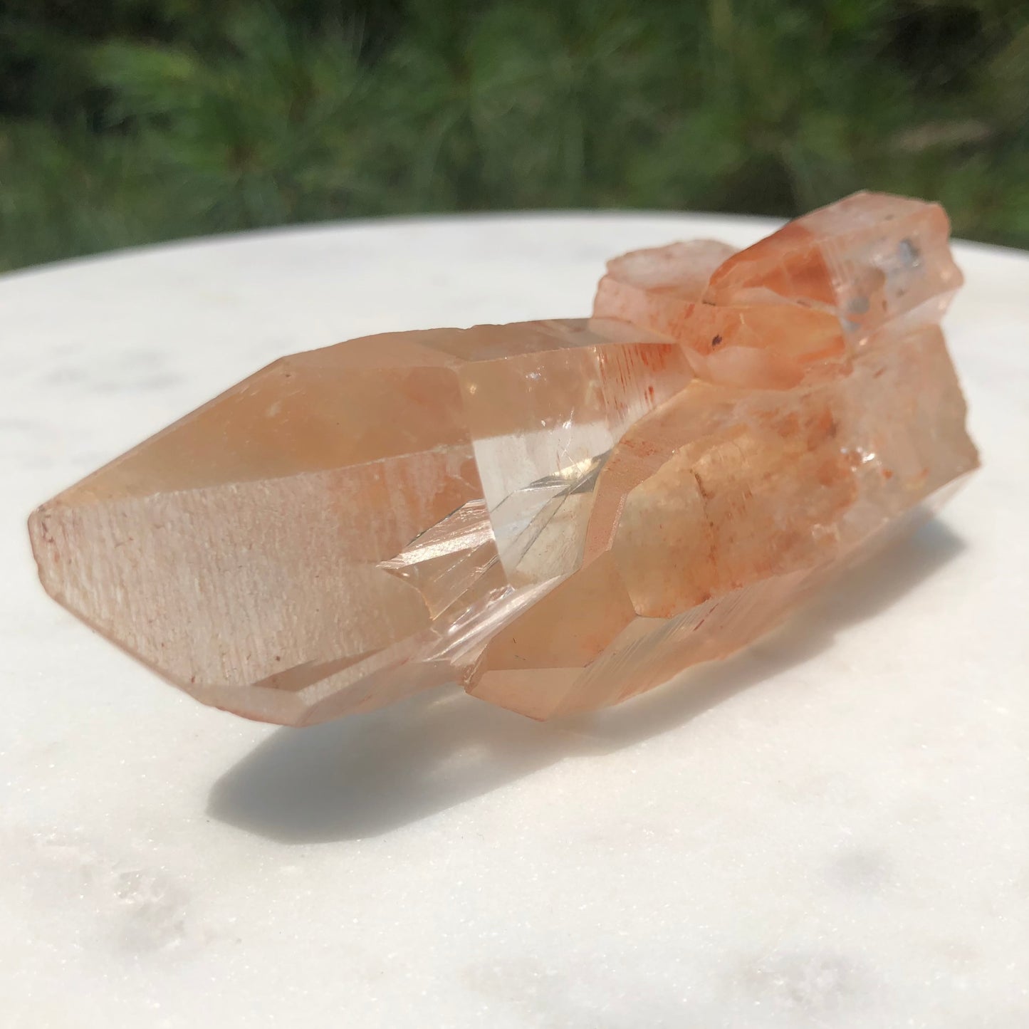 healing quartz point for display or collecting